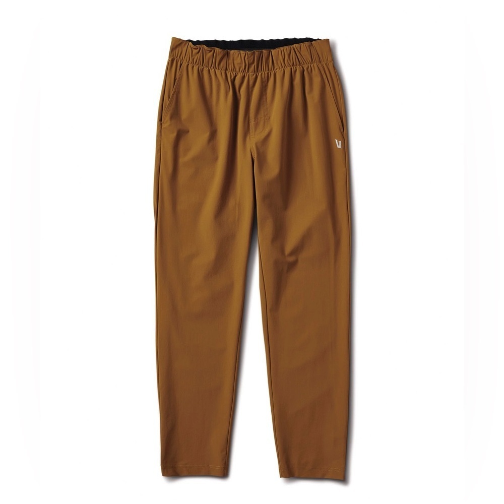 Vuori Fleet Pant Caramel Brown Running Joggers Men’s Size L - Picture 2 of 10